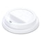 Dart Traveler Cappuccino Style Dome Lid, Fits 10 oz Hot Cups, Plastic, White, PK1000 TL31R2-0007 - alternate 1
